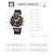 baratos Relógios Quartz-SKMEI Masculino Relógios de Quartzo Moda Relógio Casual Negócio Relógio de Pulso Luminoso Cronômetro Calendário IMPERMEÁVEL Aço Assista