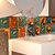abordables Pegatinas de pared-24 pegatinas de pared autoadhesivas impermeables removibles para baño, inodoro, pegatinas de pared a prueba de aceite e impermeables, papel pintado de cocina, decoración de la habitación, decoración