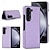 Недорогие Чехлы для Samsung-телефон Кейс для Назначение SSamsung Galaxy Z Fold 5 Z Fold 4 Z Fold 3 Кейс на заднюю панель Защита от удара Геометрический рисунок ТПУ Кожа PU