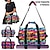 cheap Graphic Print Bags-Men&#039;s Women&#039;s Tote Crossbody Bag Sports Bags Duffle Bag Polyester Outdoor Holiday Travel Zipper Print Large Capacity Lightweight Multi Carry Coconut Palm Fuchsia Rainbow Light Blue