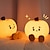 cheap Decorative Lights-Pumpkin Night Light Spooky Pumpkin Silicone Putting Light 3 Dimming Brightness Adjustable Soft Light for Bedroom &amp; Living Room Halloween Christmas Decoration