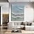 halpa Maisemataulut-siniset valtameren aallot öljymaalaus kankaalle mukautettu maalaus tekstuuri kangasmaalaus seinätaide henkilökohtainen lahja abstrakti surffausmaalaus moderni kodin sisustuskehys ripustettavaksi
