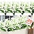 billiga Konstgjorda blommor och vaser-20-pack konstgjorda blommor utomhusdekorationer - UV-resistenta plastbuskar och falska blommor för utomhusdekoration