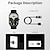 voordelige Smartwatches-KT65 Slimme horloge 1.85 inch(es) Smart horloge Bluetooth Stappenteller Gespreksherinnering Activiteitentracker Compatibel met: Android iOS Dames Heren Lange stand-by Handsfree bellen Waterbestendig