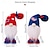 cheap Event &amp; Party Supplies-Independence Day Decor: Patriotic Plush Dwarf Figurine, Faceless Doll Gift, Perfect for Festive Display For Memorial Day/The Fourth of July