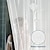 baratos Cortinas de Banho-Forro de cortina de chuveiro transparente com ganchos livres - 3 ímãs inferiores, peva à prova d&#039;água, sem pvc, cortina com ilhós de metal de 70 polegadas