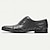 cheap Men&#039;s Oxfords-Men&#039;s Dress Shoes Brown Herringbone Pattern Italian Leather Slip Resistant Lace-up