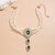 cheap Necklaces-Pendant Necklace Imitation Pearl Rhinestones Women&#039;s Elegant Vintage Layered Wedding Round Necklace For Wedding Party