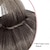 Χαμηλού Κόστους Φράντζες-κάλυμμα μαλλιών 19 ιντσών κάλυμμα μαλλιών για λεπτά μαλλιά κάλυμμα μαλλιών με μεγάλη βάση συνθετικό κάλυμμα μαλλιών για γυναίκες καστανό με σκούρο κάλυμμα ρίζας τρίχας, κομμάτια μαλλιών για γυναίκες