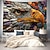ieftine tapiserii animale-pavaj de animale agățat tapiserie artă de perete tapiserie mare decor mural fotografie fundal pătură perdea acasă dormitor sufragerie decorare bufniță leu