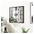 cheap Wall Accents-Wall clocks Large Vintage Luxury Wall Clock Metal With Mirror Wall Clock Modern Design Silent Square Clocks Wall Home Decor
