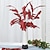 billiga Konstgjorda blommor och vaser-set med 2 konstgjorda änglars trumpetgrenar: naturtroget konstlövverk för elegant och förtrollande dekor