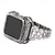 billiga Apple Watch-band-Smyckesarmband Kompatibel med Apple Watch klockband 38mm 40mm 41mm 42mm 44mm 45mm 49mm Bling Diamond Justerbar Andningsfunktion Rostfritt stål Strass Ersättningsurband för iwatch Ultra 2 Series 9 8 7