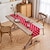 preiswerte Tischläufer-Tischläufer mit Quasten, Frühlingsstern-Applikation, Vintage-Stil, französisches Landhaus, doppellagiges Polyester