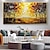 cheap Landscape Paintings-Mintura Handmade Landscape Oil Paintings On Canvas Wall Art Decoration Modern Abstract Texture Tree Pictures For Home Decor Rolled Frameless Unstretched Painting