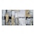 billige Abstrakte malerier-håndlaget oljemaleri lerret veggkunst dekorasjon moderne abstrakt tekstur svart hvit og gull til stuen hjemmeinnredning rullet rammeløst ustrukket maleri