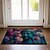 billige Dørmatter-buddha blomster dørmatte kjøkkenmatte gulvmatte sklisikre teppe oljetett teppe innendørs utendørs matte soveromsdekor baderomsmatte inngang entré teppe