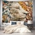 Χαμηλού Κόστους ταπετσαρίες ζώων-ζώο πλακόστρωτα κρεμαστά ταπισερί τοίχου τέχνη μεγάλη ταπετσαρία τοιχογραφία διακόσμηση φωτογραφία σκηνικό κουβέρτα κουρτίνα σπίτι κρεβατοκάμαρα διακόσμηση σαλονιού κουκουβάγια λιοντάρι