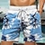 Χαμηλού Κόστους Ανδρικό τυπωμένο σορτς-δέντρο καρύδας ανδρικό παντελόνι σανίδας σορτς χαβάης μαγιό κορδόνι περίσφιξης με δικτυωτή φόδρα ελαστική μέση κοντό γιορτινό streetwear παραλίας