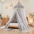 cheap Bed Canopies &amp; Drapes-Bilayer Shading Circular Mosquito Net Mosquito Curtain for Bed Mosquito Net for Children&#039;s Room Plus Space Mosquito Net