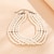 cheap Necklaces-Layered Necklace Pearl Women&#039;s Elegant Luxury Layered Cute Round Necklace For Wedding Party Prom
