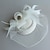 Χαμηλού Κόστους Κεφαλό Γάμου-Γοητευτικά Καπέλα Καλύμματα Κεφαλής Πολυεστέρας Οργάντζα Ρεπούμπλικα Καπελίνα Ημίψηλο Ιπποδρομία κοκτέιλ Κομψό Βίντατζ Με Φτερό Φιόγκοι Ακουστικό Καπέλα