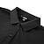 baratos polo clássico-Homens Camiseta Polo Camisa de golfe Casual Esportes Lapela Manga Curta Moda Básico Tecido Botão Verão Normal Preto Branco Camiseta Polo