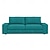 baratos IKEA Capas-Capa de sofa Côr Sólida Acolchoado 80% Algodão + 20% Linho Capas de Sofa