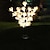 economico Illuminazione vialetto-simulazione led solare luci da giardino in fiore di pesco prato paesaggio luce esterna impermeabile cortile parco prato passerella decorazione 1/2 pezzi