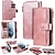 voordelige Samsung-hoesje-telefoon hoesje Voor Samsung Galaxy S24 S23 S22 S21 S20 Ultra Plus FE Wallet Card Case Afneembaar Magnetisch Rits Retro TPU PU-nahka