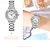 Недорогие Кварцевые часы-Новые брендовые женские часы Seno, кварцевые часы с цирконием и бриллиантами, легкие роскошные элегантные женские стальные водонепроницаемые наручные часы
