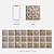cheap Wall Stickers-24pcs Peel And Stick Self-Adhesive Waterproof Removable Wall Stickers Bathroom Toilet Wall Stickers Oil-Proof And Waterproof Wall Stickers Kitchen Wallpaper Room Decoration Home Decoration