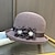 Χαμηλού Κόστους Fascinators-Γοητευτικά Καπέλα Καλύμματα Κεφαλής Ακρυλικό / Βαμβάκι Άχυρο Κλος καπέλο Τύπου bucket Ψάθινο καπέλο Causal Αργίες Κομψό Βίντατζ Με Τεχνητό διαμάντι Φτερό Ακουστικό Καπέλα