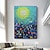 halpa Kukka-/kasvitaulut-käsintehty öljymaalaus kangas seinätaide koristelu abstrakti aurinkoinen kukkameri kodin sisustukseen rullattu kehyksetön venyttämätön maalaus