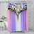 preiswerte Duschvorhänge-Wunderschöner Blumen-Duschvorhang mit Haken für das Badezimmer mit Hochzeitsszene, Scheunentor-Badezimmerdekor-Set, Polyester, wasserdicht, 12er-Pack, Kunststoffhaken