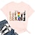 cheap Carnival Costumes-LGBT LGBTQ T-shirt Pride Shirts Rainbow Be Kind Lesbian For Women&#039;s Adults&#039; Masquerade Hot Stamping Pride Parade Pride Month
