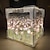 billiga Gåvor-magisk kub tulpan spegel nattlampa: kreativ rumsdekorationsspegel perfekt för mors dag, alla hjärtans dag, födelsedagar eller något speciellt tillfälle för presenter till mammor, flickvänner, döttrar
