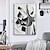 voordelige Abstracte schilderijen-Paletmes abstract schilderij groot wit zwart 3D-textuur schilderij handgeschilderde acrylschilderijen minimalistische muurkunst voor woonkamer frame klaar om op te hangen