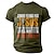 Χαμηλού Κόστους Γραφικά πουκάμισο ανδρών-Αποφθέγματα Cruce γράμμα εκτύπωσης Μαύρο Πράσινο Χακί Μπλουζάκι Ανδρικά Γραφικός 100% Βαμβάκι Πουκάμισο Βίντατζ Κλασσικό Πουκάμισο Κοντομάνικο Άνετο μπλουζάκι Καλοκαίρι Ρούχα σχεδιαστών μόδας Τ M L