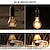 abordables Ampoules incandescentes-Ampoule à incandescence classique vintage edison, 6 pièces, ampoules décoratives à intensité variable a19 40w e27 pour appliques murales, plafonnier 220-240v