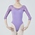 ieftine Ținute Balet-Balet Leotard / Onesie Dantelă Culoare Pură Despicare Pentru femei Performanță Antrenament Manșon Jumate Înalt Amestec Bumbac