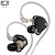 abordables Écouteurs filaires-Kz zs10 pro 2 écouteurs en métal hifi intra-auriculaires basses écouteurs commutateur de réglage à 4 niveaux casque moniteur de sport son casque de réduction du bruit