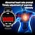 billige Smartklokker-v16 smartklokke hjertefrekvens søvn bluetooth samtale nfc tilgangskontroll trinntelling sportsklokke smart armbånd