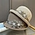 cheap Fascinators-Fascinators Hats Headwear Acrylic / Cotton Straw Bowler / Cloche Hat Bucket Hat Straw Hat Casual Holiday Elegant Vintage With Rhinestone Feather Headpiece Headwear