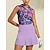 ieftine Colecția de designer-Pentru femei Tricou POLO Mov Fără manșon Topuri Vestimenta Golf Doamnelor Haine Ținute Poartă Îmbrăcăminte