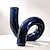 זול פסלים-אגרטל זכוכית שקוף צבעוני עם צינור מכופף בצורת n - מלאכה דקורטיבית מושלמת עבור הידרופוניקה פרחונית, קישוט שולחן