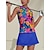 cheap Designer Collection-Women&#039;s Golf Polo Shirt Blue Sleeveless Top Ladies Golf Attire Clothes Outfits Wear Apparel