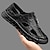 abordables Sandalias de hombre-Hombre Sandalias Retro Zapatos de Paseo Casual Diario Cuero Cómodo Botines / Hasta el Tobillo Mocasín Negro Gris Primavera Otoño
