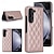 economico Cover Samsung-telefono Custodia Per Samsung Galaxy Z Fold 5 Z Fold 4 Z Fold 3 Per retro Resistente agli urti Geometrica TPU pelle sintetica