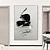 abordables Peintures Abstraites-couleur faite à la main gris original abstrait moderne peinture à l&#039;huile noire épaisse sur toile art mural peint à la main pour cadre de bureau prêt à accrocher